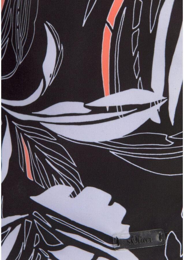 S.Oliver RED LABEL Beachwear Zwemshort met modieuze all-over print - Foto 2