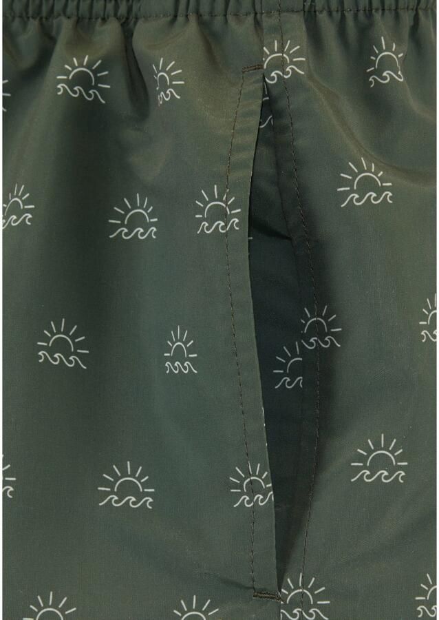 S.Oliver RED LABEL Beachwear Zwemshort met modieuze all-over print - Foto 2