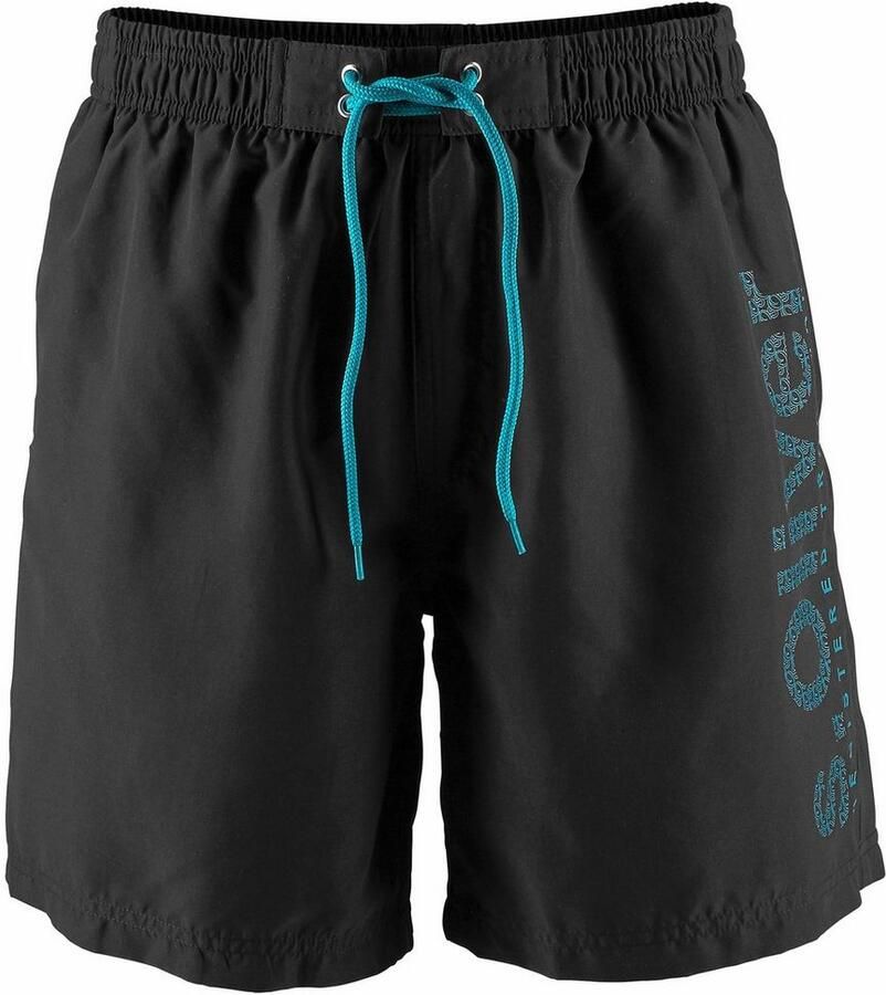 S.Oliver RED LABEL Beachwear Zwemshort met trendy logoprint