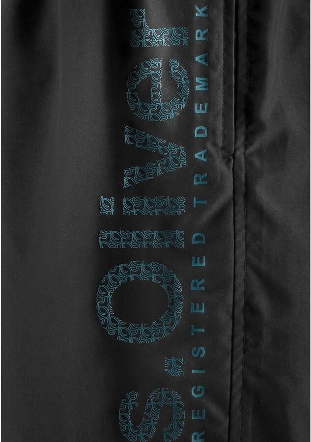 S.Oliver RED LABEL Beachwear Zwemshort met trendy logoprint - Foto 2