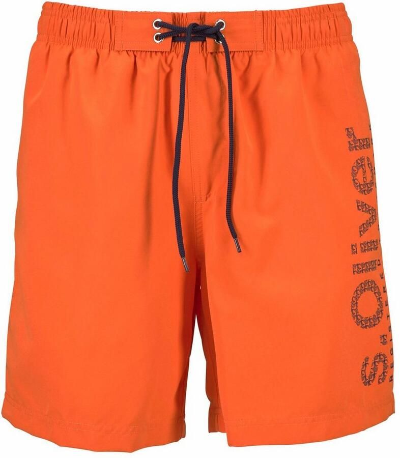 S.Oliver RED LABEL Beachwear Zwemshort met trendy logoprint