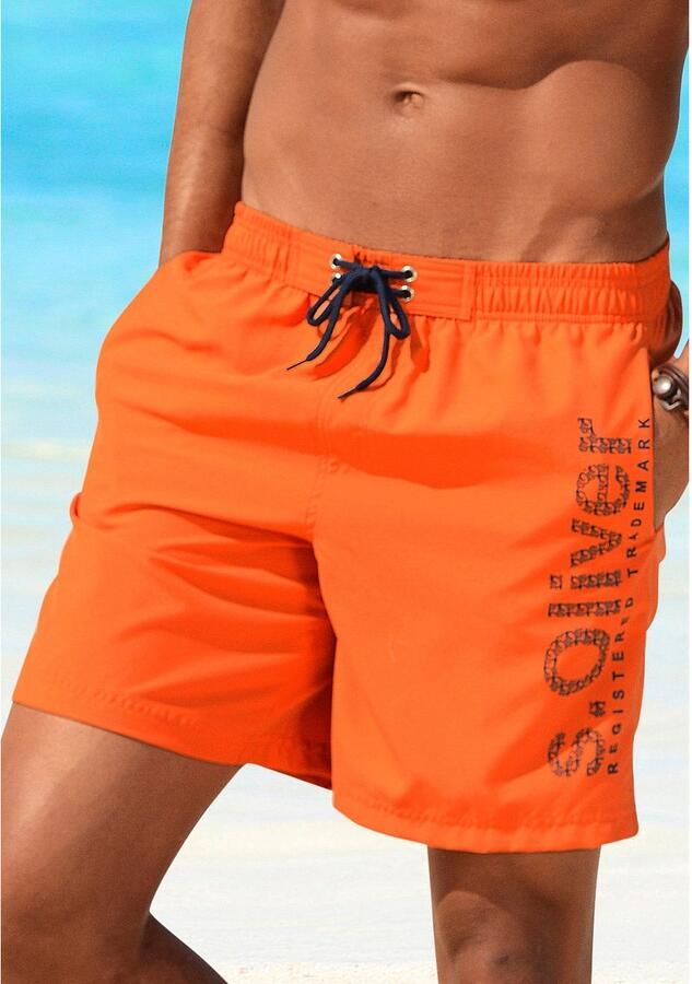 S.Oliver RED LABEL Beachwear Zwemshort met trendy logoprint - Foto 2