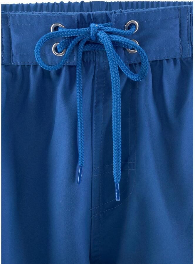 S.Oliver RED LABEL Beachwear Zwemshort Philip met logoprint in used look