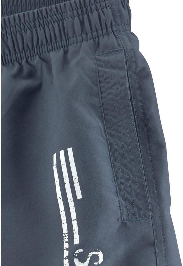 S.Oliver RED LABEL Beachwear Zwemshort Philip met logoprint in used look - Foto 2