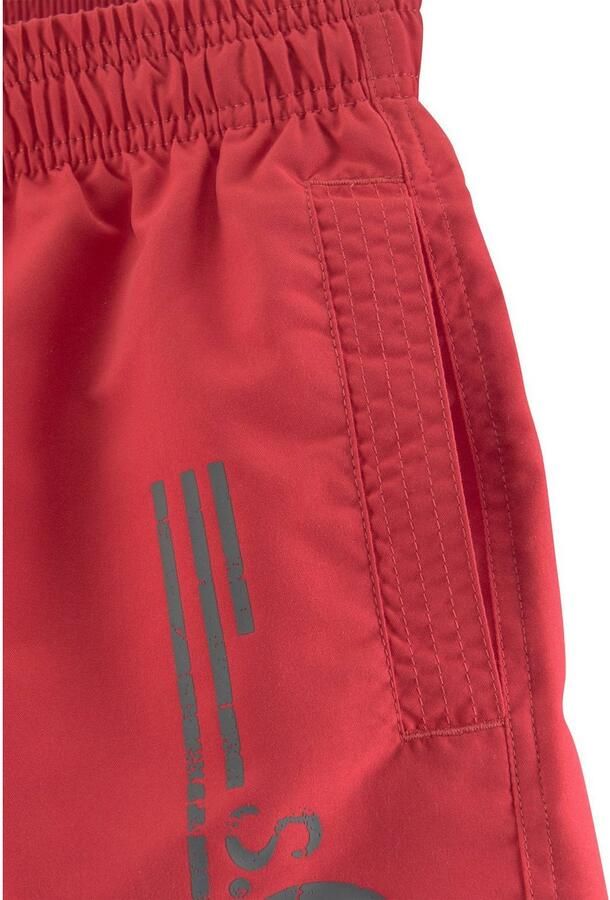 S.Oliver RED LABEL Beachwear Zwemshort Philip met logoprint in used look - Foto 3