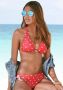S.Oliver RED LABEL Beachwear Triangel-bikinitop AUDREY In mix van stippen en strepen - Thumbnail 1