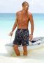 S.Oliver RED LABEL Beachwear Zwemshort Blade met trendy pal print - Thumbnail 1