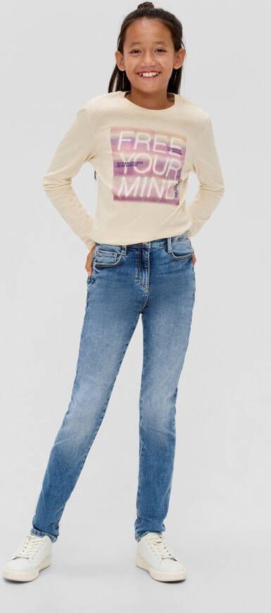 S.Oliver RED LABEL Junior Regular fit jeans in 5-pocketsstijl