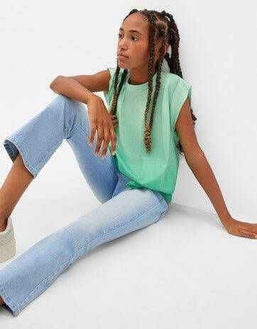 S.Oliver RED LABEL Junior Wijd uitlopende jeans