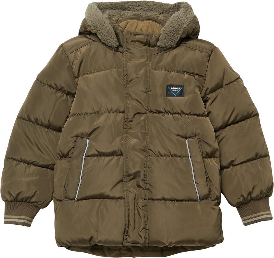 S.Oliver RED LABEL Junior Gewatteerde jas met afneembare capuchon - Foto 3