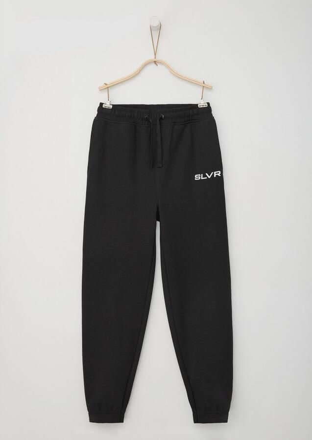 S.Oliver RED LABEL Regular fit joggingbroek van sweatstof - Foto 4