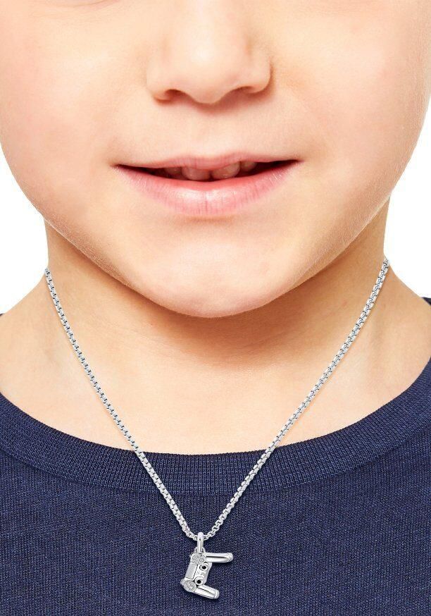 S.Oliver RED LABEL Junior Ketting met hanger Gameconsole 2032559 met zirkoon (synthetisch)