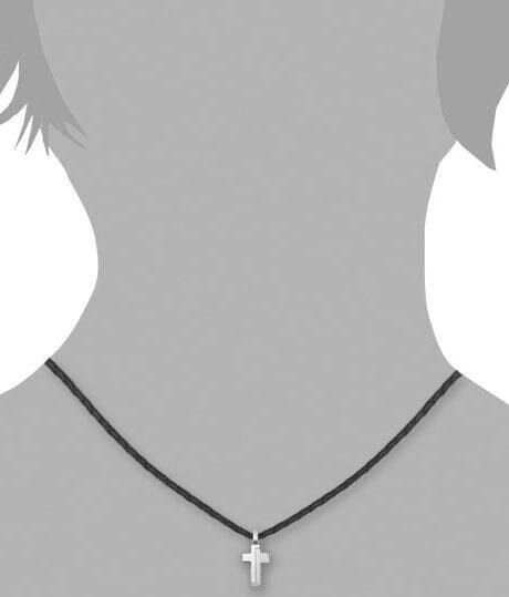 S.Oliver RED LABEL Junior Ketting met hanger Halsketting kruis 2024225 - Foto 4