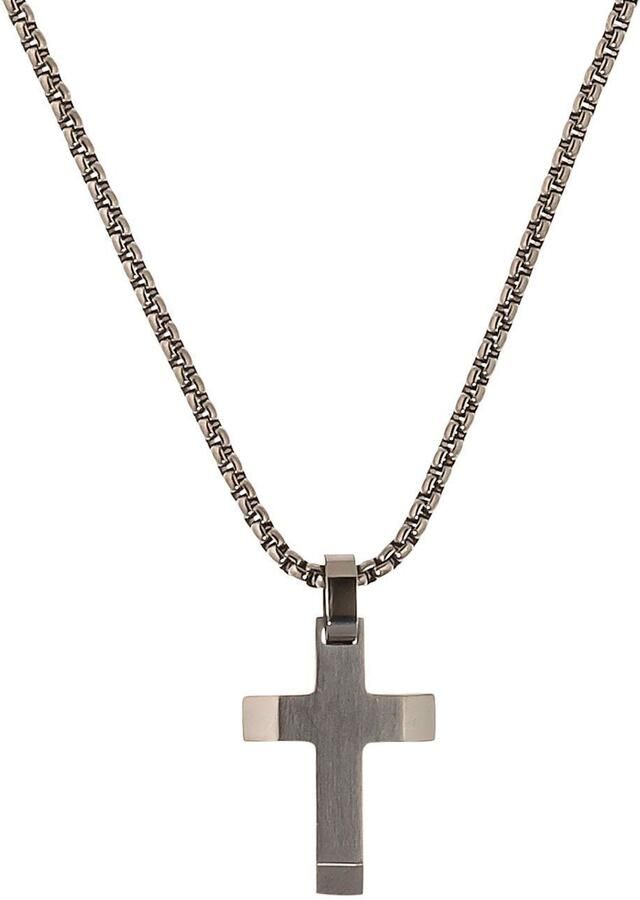 S.Oliver RED LABEL Junior Ketting met hanger Kruis met zirkoon (synthetisch) - Foto 3