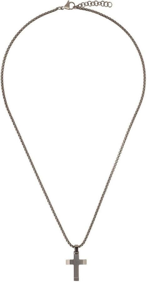 S.Oliver RED LABEL Junior Ketting met hanger Kruis met zirkoon (synthetisch) - Foto 2