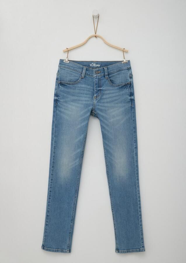 S.Oliver RED LABEL Regular fit jeans met smalle pijpen model 'SEATTLE'