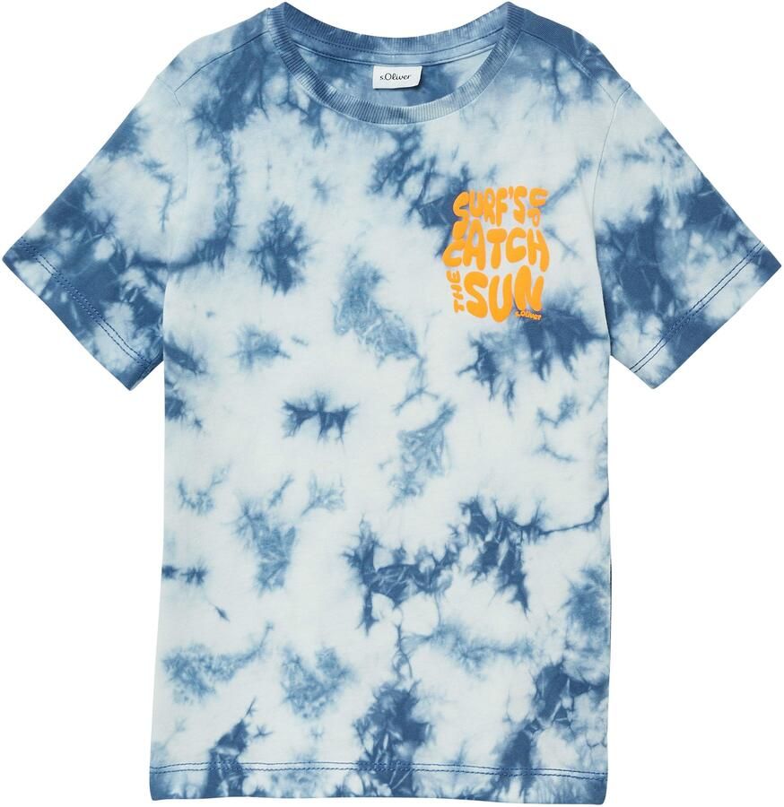 S.Oliver RED LABEL Regular fit T-shirt van puur katoen - Foto 5