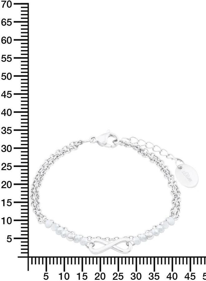 S.Oliver Armband 2022717 met glassteen - Foto 2