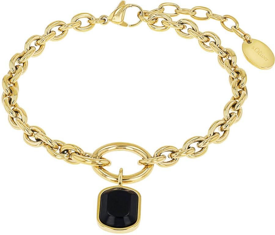 S.Oliver Armband 2038859 met agaat - Foto 3