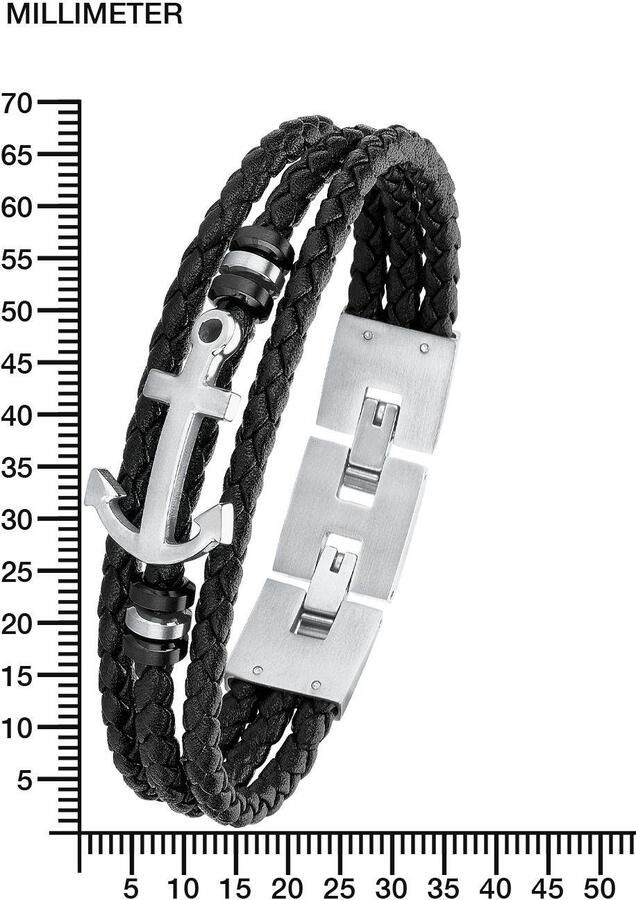 S.Oliver Armband Anker 2018683 met zirkoon (synthetisch)