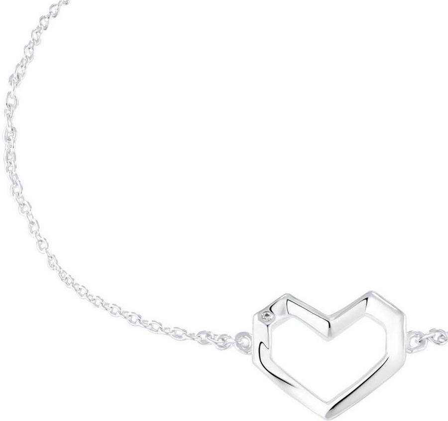 S.Oliver Armband Hart 2036862 met zirkoon (synthetisch)