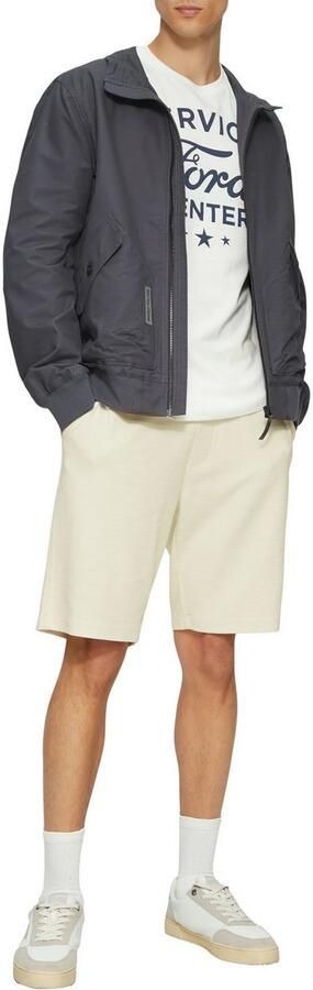 S.Oliver RED LABEL Relaxed fit bermuda van katoenmix model 'DETROIT' - Foto 3