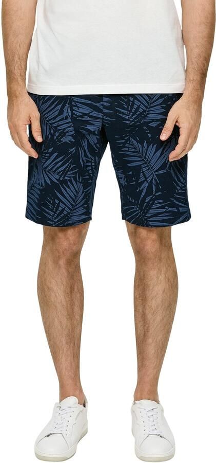 S.Oliver Bermuda Zomerbroek met all-over print - Foto 4