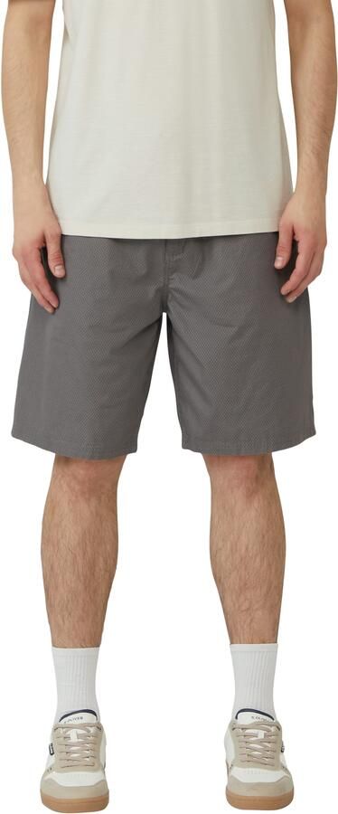 S.Oliver Bermuda Zomerbroek met structuur motief - Foto 4