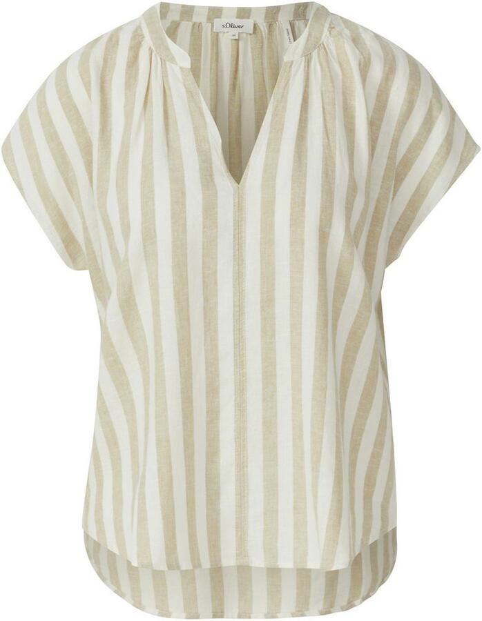 S.Oliver Blouse met korte mouwen met print all-over
