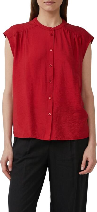 S.Oliver RED LABEL Loose fit blousetop van viscosemix - Foto 4