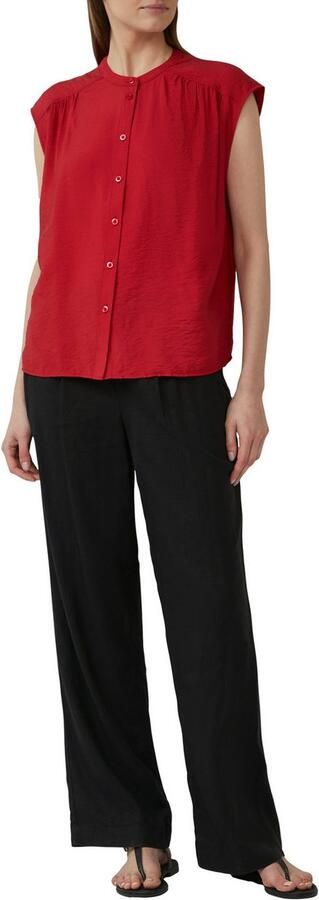 S.Oliver RED LABEL Loose fit blousetop van viscosemix - Foto 2