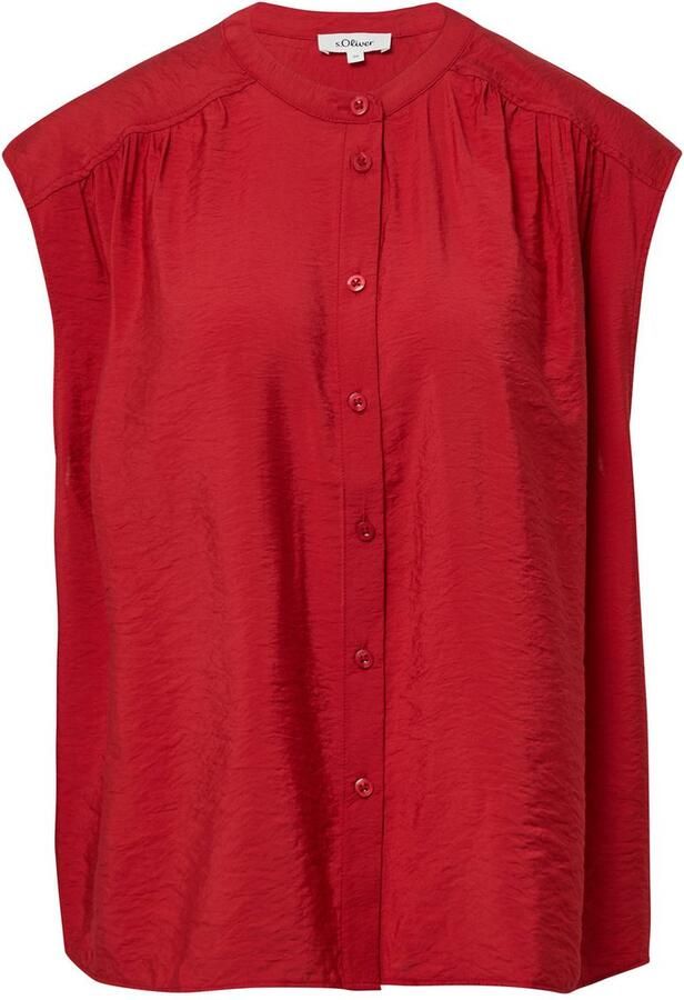 S.Oliver RED LABEL Loose fit blousetop van viscosemix