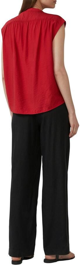 S.Oliver RED LABEL Loose fit blousetop van viscosemix - Foto 3