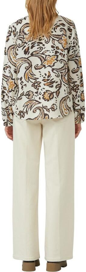 S.Oliver Blouse met lange mouwen met bloemmotief - Foto 3