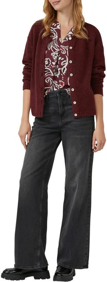 S.Oliver Blouse met lange mouwen met bloemmotief - Foto 2