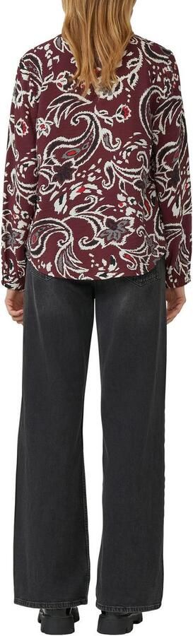 S.Oliver Blouse met lange mouwen met bloemmotief - Foto 3