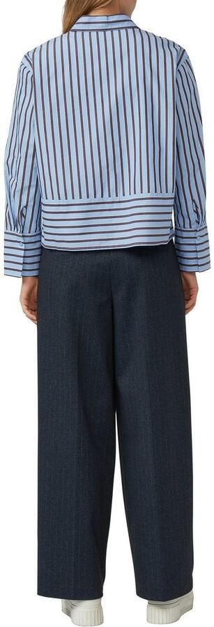 S.Oliver Blouse met lange mouwen met lengte- en breedtestrepen - Foto 3