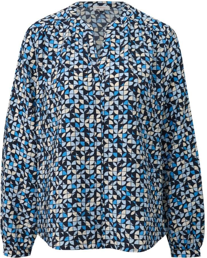 S.Oliver Blouse met lange mouwen met print all-over
