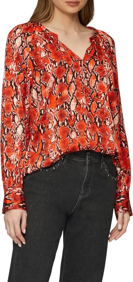 S.Oliver Blouse met lange mouwen met print all-over - Foto 2