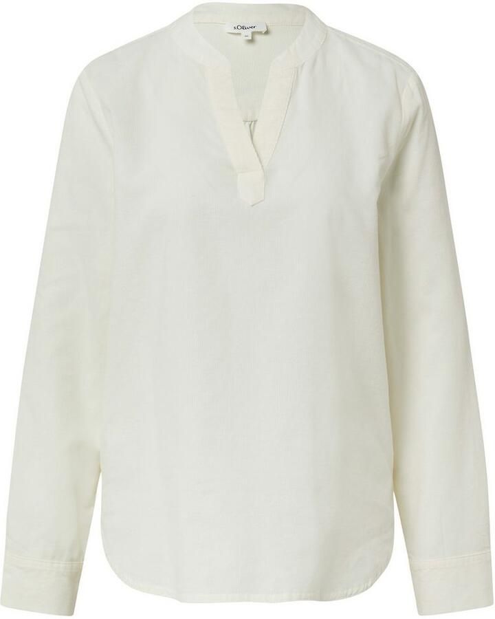 S.Oliver Blouse met lange mouwen met turn-up