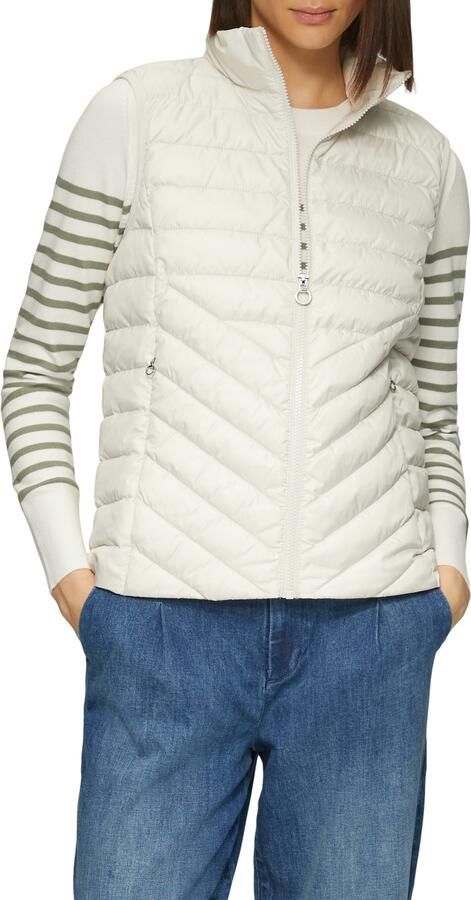 S.Oliver RED LABEL Regular fit bodywarmer met opstaande kraag - Foto 6