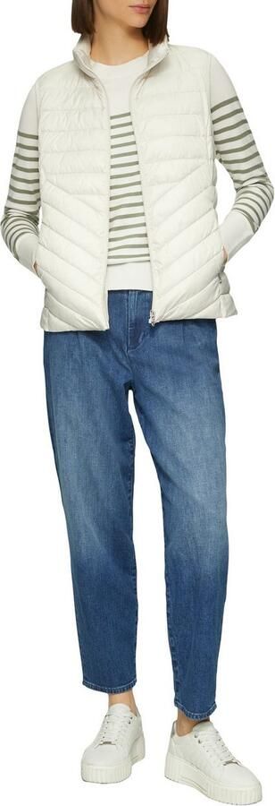 S.Oliver RED LABEL Regular fit bodywarmer met opstaande kraag - Foto 4