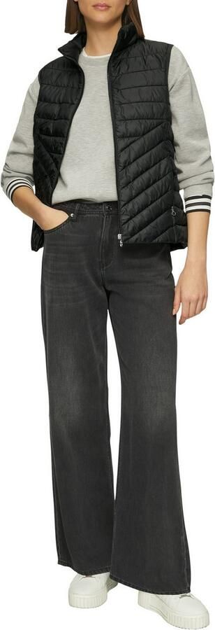 S.Oliver RED LABEL Regular fit bodywarmer met opstaande kraag - Foto 2