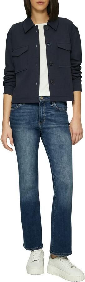 S.Oliver Bootcut jeans Beverly in stretchkwaliteit met studs op de zakken - Foto 6