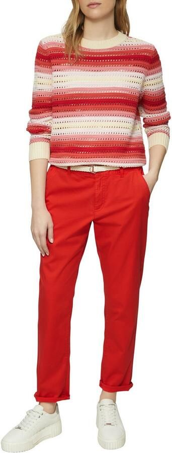 S.Oliver RED LABEL Regular fit chino van katoenmix