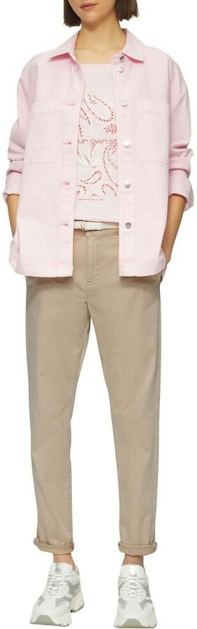 S.Oliver RED LABEL Regular fit chino van katoenmix - Foto 5