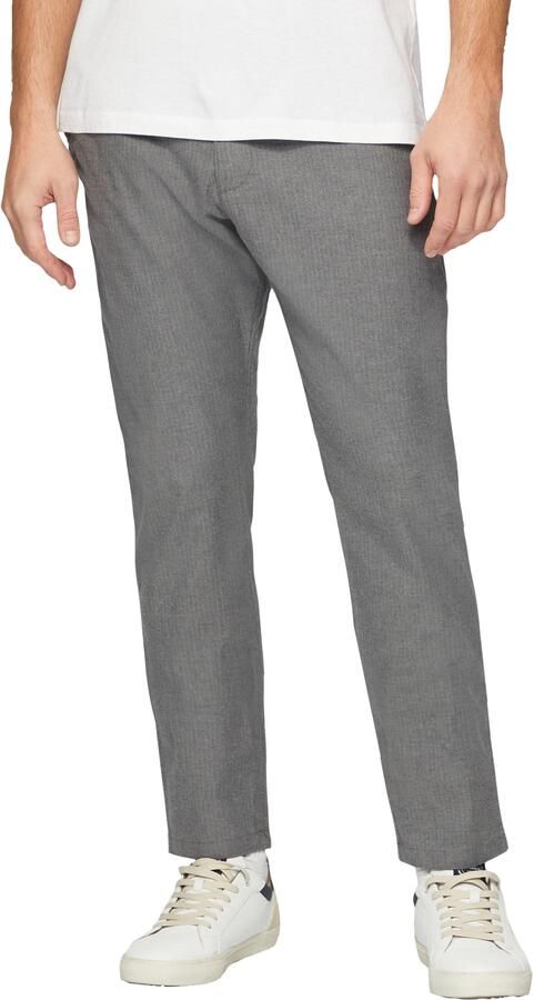 S.Oliver Chino met weefstructuur