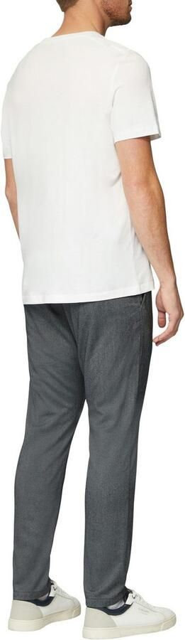 S.Oliver regular fit chino met all over print grijs - Foto 3