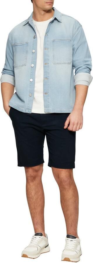 S.Oliver RED LABEL Regular fit korte chino van katoen met stretch model 'PHOENIX' - Foto 2