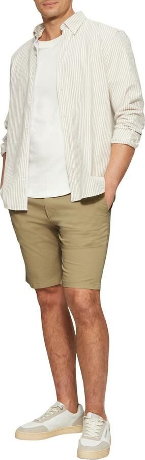 S.Oliver RED LABEL Regular fit korte chino van katoen met stretch model 'PHOENIX' - Foto 3